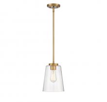 Savoy House Canada 7-1027-1-322 - Calhoun 1-Light Pendant in Warm Brass