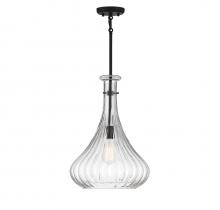 Savoy House Canada 7-2265-1-89 - Bristo 1-Light Pendant in Matte Black