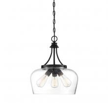 Savoy House Canada 7-4034-3-BK - Octave 3-Light Pendant in Black