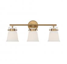 Savoy House Canada 8-1627-3-322 - Kaden 3-Light Bathroom Vanity Light in Warm Brass