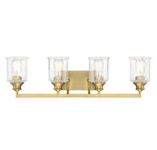 Savoy House Canada 8-1972-4-322 - Hampton 4-Light Bathroom Vanity Light in Warm Brass