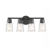 Savoy House Canada 8-2603-4-BK - Gordon 4-Light Bathroom Vanity Light in Matte Black