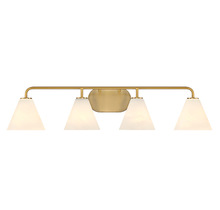 Savoy House Canada 8-2988-4-322 - Blair 4-Light Bathroom Vanity Light in Warm Brass