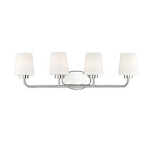 Savoy House Canada 8-4090-4-109 - Capra 4-Light Bathroom Vanity Light in Polished Nickel