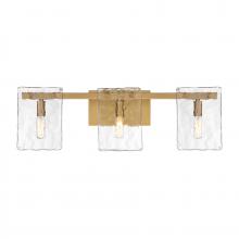 Savoy House Canada 8-8204-3-322 - Genry 3-Light Bathroom Vanity Light in Warm Brass