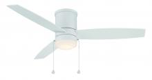 WAC Canada F-073L-MW - Atlantis Flush Matte White With Luminaire