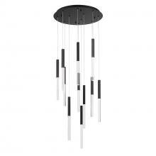 Eurofase 46477-019 - Benicio 11 Light Chandelier in Black