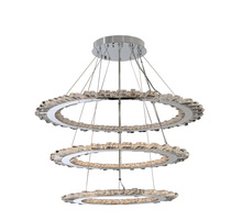 Allegri by Kalco Lighting 032754-010-FR001 - Quasar (28+34+42) Inch 3 Tier Pendant