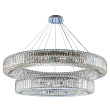 Allegri by Kalco Lighting 11773-010-FR001 - Rondelle (36 + 47) Inch 2 Tier Pendant