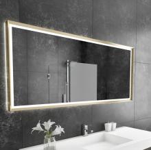 Paris Mirrors OPERX70306000-GLD - Opera Gold Framed LED Mirror (Frontlit and Backlit)