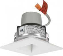 Elco Lighting E415R0830BB - 4" LED Module & Driver with Square on Square Baffle Trim