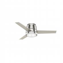 Casablanca Fan Company 59570 - Casablanca 44 inch Commodus Brushed Nickel Low Profile Ceiling Fan with LED Light Kit