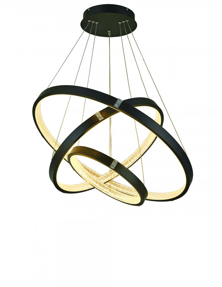 Black Kinsley Foyer Chandelier