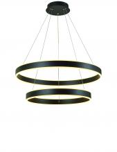 Thumprints T1007-BK - Black Emeri Foyer Chandelier