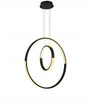 Thumprints T1024-BK - Black Ezra Pendant