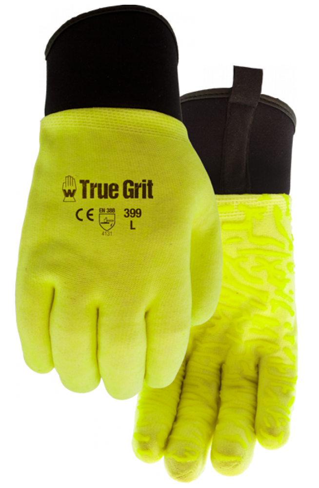 TRUE GRIT FULL DIP HPT W/NEOPRENE CUFF - LARGE