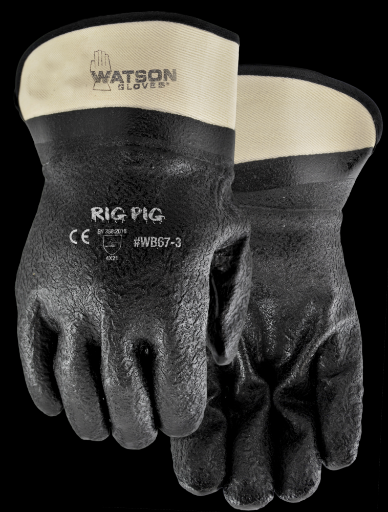 RIG PIG FULL PVC NITRILE BLEND 3 PACK COATED