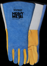 Watson Gloves 2752-S - YELLOW TAIL FULLGRAIN DEER PALM SPLIT COW BACK WELDING - S