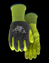 Watson Gloves 357-M - STEALTH DOG FIGHT A6 SANDY NITRILE COATED - M