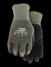 Watson Gloves 378-M - STEALTH SCORPION A5 15GG LIGHTWEIGHT POLYURETHANE COATED - M