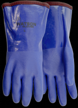 Watson Gloves 491-M - FROST FREE PVC HEAVY ACRYLIC FLEECE LINED COATED - M