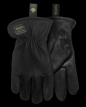 Watson Gloves 897-S - THE DUKE PREMIUM FULLGRAIN DEER BLACK DRIVER - S