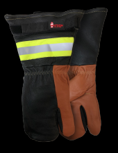 Watson Gloves 9200I1F-X - MOSCOW MULE FULL COW PALM PIG BACK SHERPA LINED 1 FINGER MITT - X