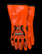 Watson Gloves 9456-L - HAMMERED WINTER CUT IMPACT CHEMICAL RESISTANT GAUNTLET-LARGE