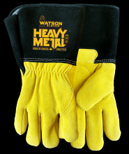 Watson Gloves 9527TCR-M - STEEL PANTHER A5 SPLIT ELK VIB DAMPENING C100 LINED WELDING - M