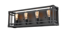 Revolution Lighting BL324BK - Four Light Vanity