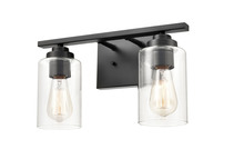 Revolution Lighting BL572BKCG - Two Light Vanity