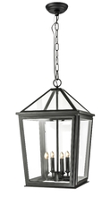 Revolution Lighting OH8824BKCG - 24" Outdoor Hanging Lantern