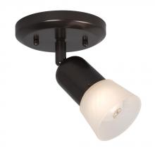 Galaxy Lighting 754181OBZ/FR - 1 Light Spot Light - Old Bronze with Frosted Glass