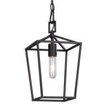 Galaxy Lighting 925794BK - 1-L Mini-Pendant BK