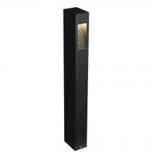 Galaxy Lighting L324643BK - 120-277V LED Bollard Light BK 10W 3000K, IP54 Rated