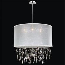 Glow Lighting 005MD27SP-3C - Around Town Pendant Chandelier