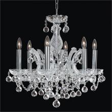 Glow Lighting 561FD6LSP-7C - Maria Theresa Pendant Chandelier