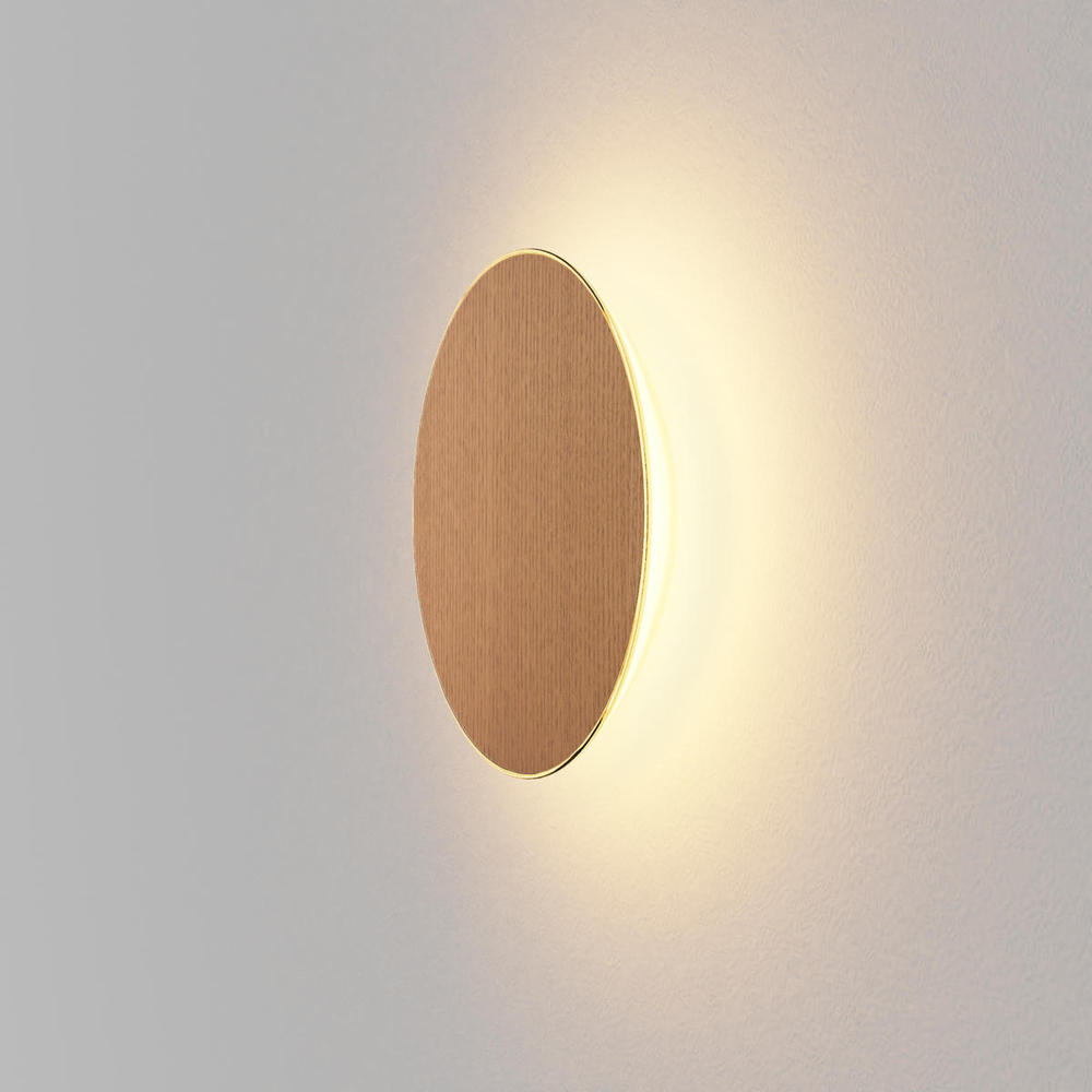 Ramen Wall Sconce, 9", White Oak