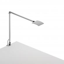 Koncept Inc Canada AR2001-SIL-CLP - Mosso Pro Desk Lamp with desk clamp (Silver)