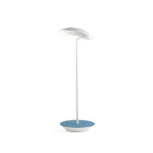 Koncept Inc Canada RYO-SW-MWT-AZF-DSK - Royyo Desk Lamp, Matte White body, Azure Felt base plate