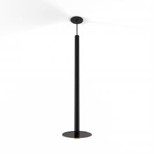 Koncept Inc Canada CMP-S1-S-36-MTB+GDGY9 - Combi Pendant 36" Single Unit Matte Black with Matte Black Canopy