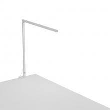 Koncept Inc Canada ZBD1000-D-MWT-2CL - Z-Bar Solo Desk Lamp Gen 4 (Daylight White Light; Matte White) with Desk Clamp