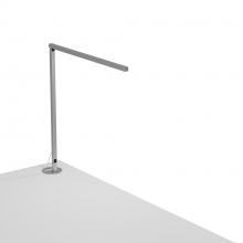 Koncept Inc Canada ZBD1000-W-SIL-GRM - Z-Bar Solo Desk Lamp Gen 4 (Warm Light; Silver) with Grommet Mount