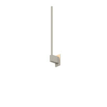 Koncept Inc Canada ZBW-24-4-EM-SW-BNI - Z-Bar Wall Sconce, Soft Warm, Brushed Nickel, 24," End Mount