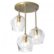 Hubbardton Forge 121373-SKT-86-ZM0709 - Ume 3-Light Semi-Flush