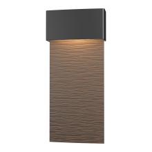 Hubbardton Forge 302632-LED-80-77 - Stratum Large Dark Sky Friendly LED Outdoor Sconce