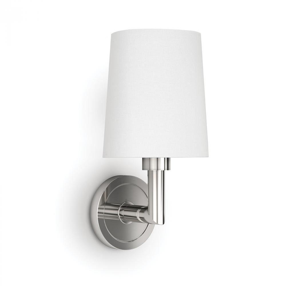 Regina Andrew Legend Sconce Single (Polished Nic