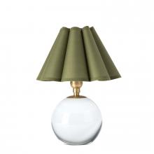 Regina Andrew 13-1694NB-GRN - Regina Andrew Giorgio Crystal Mini Lamp (Natural