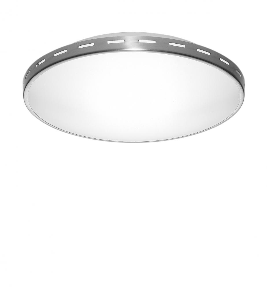 Nickel Bowl Flush Mount