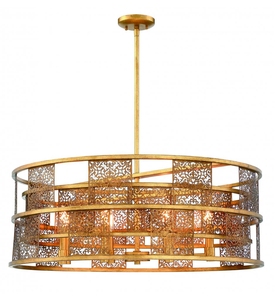 Brynhurst - 8 Light Pendant